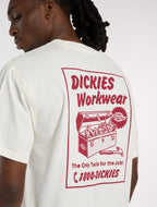 Dickies Dry Ridge Lightweight T-shirt - Egret - Kubanna