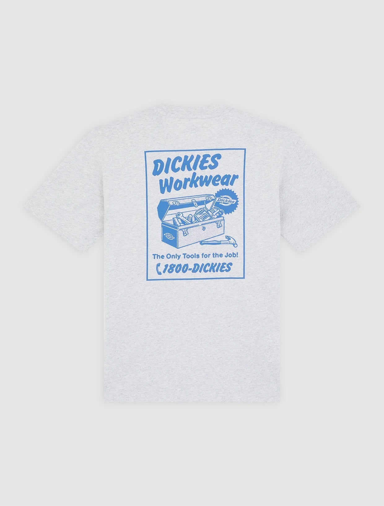 Dickies Dry Ridge Lightweight T-shirt - Light Grey - Kubanna