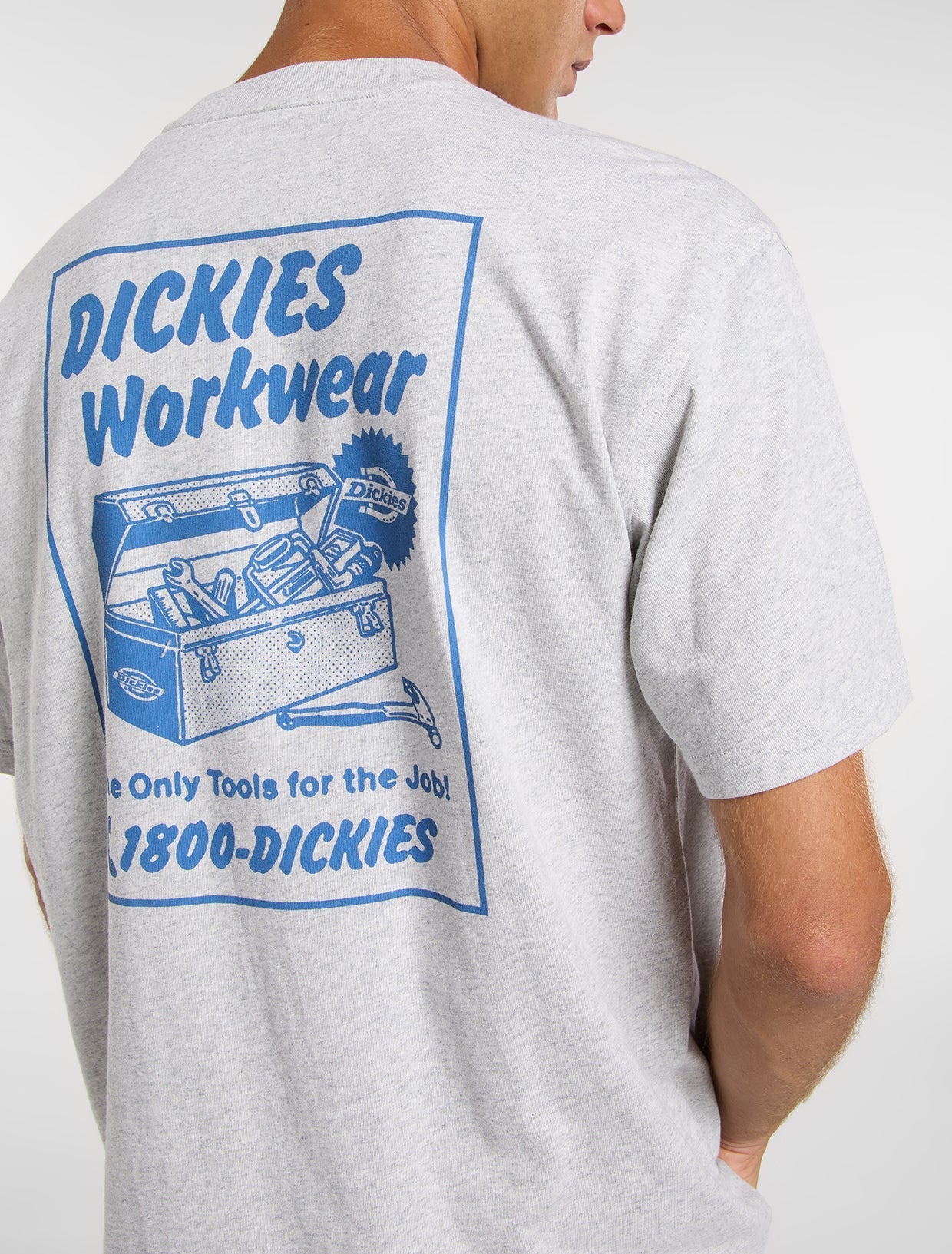 Dickies Dry Ridge Lightweight T-shirt - Light Grey - Kubanna