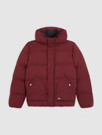 Dickies Eagleville Hooded Puffer Jacket - Burgundy - Kubanna