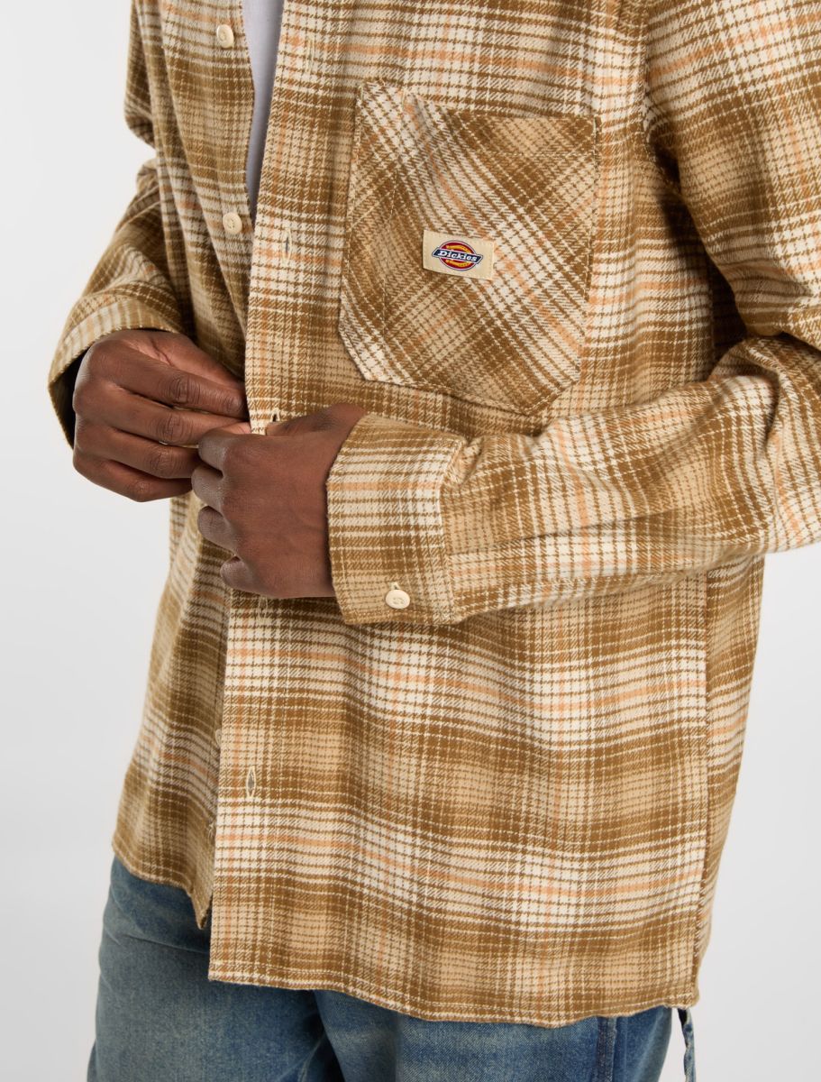 Dickies Forest Check Shirt - Desert Sand - Kubanna