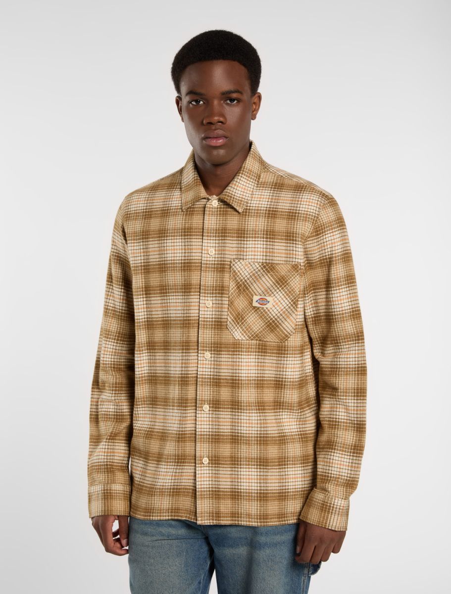Dickies Forest Check Shirt - Desert Sand - Kubanna