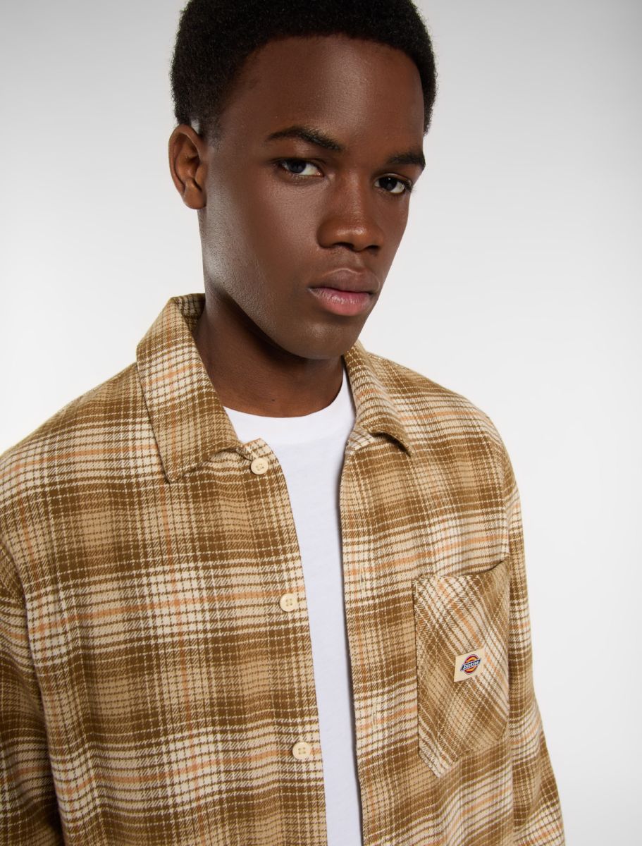 Dickies Forest Check Shirt - Desert Sand - Kubanna