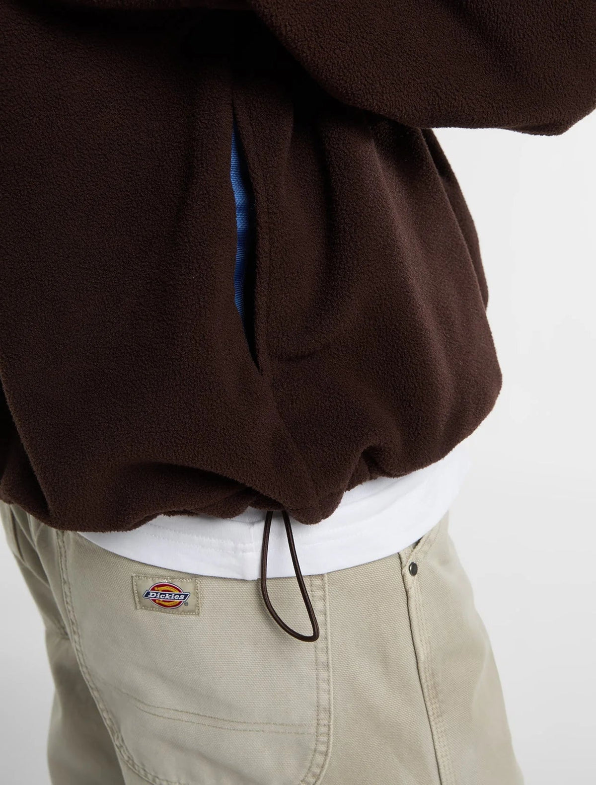 Dickies | Leupp Fleece Sweater - Brown - Kubanna