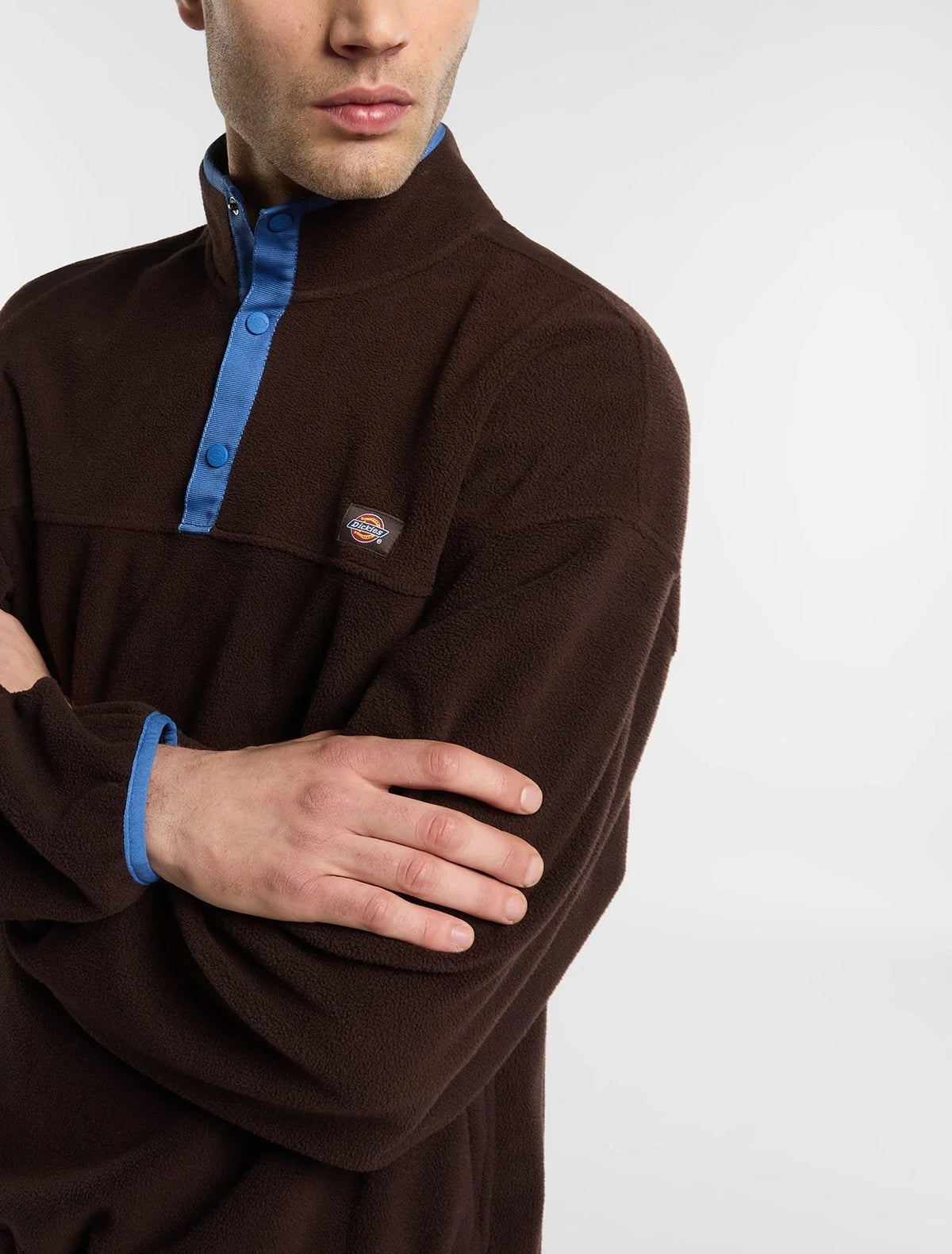 Dickies | Leupp Fleece Sweater - Brown - Kubanna