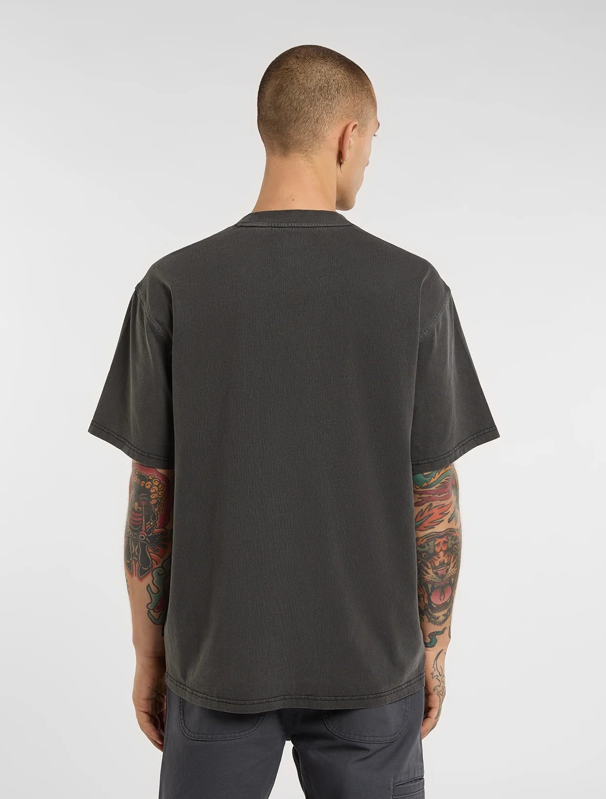 Dickies Nashport T-shirt - Washed Black - Kubanna