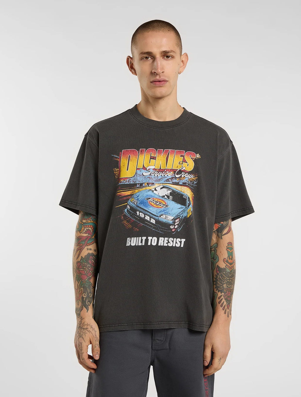 Dickies Nashport T-shirt - Washed Black - Kubanna