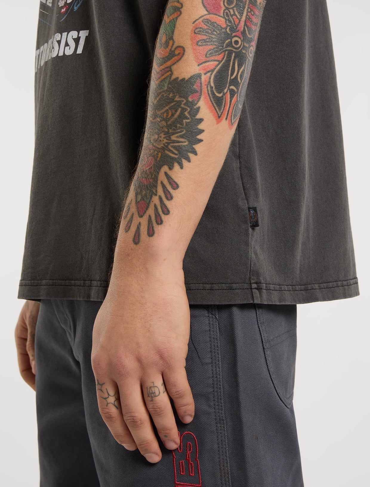 Dickies Nashport T-shirt - Washed Black - Kubanna