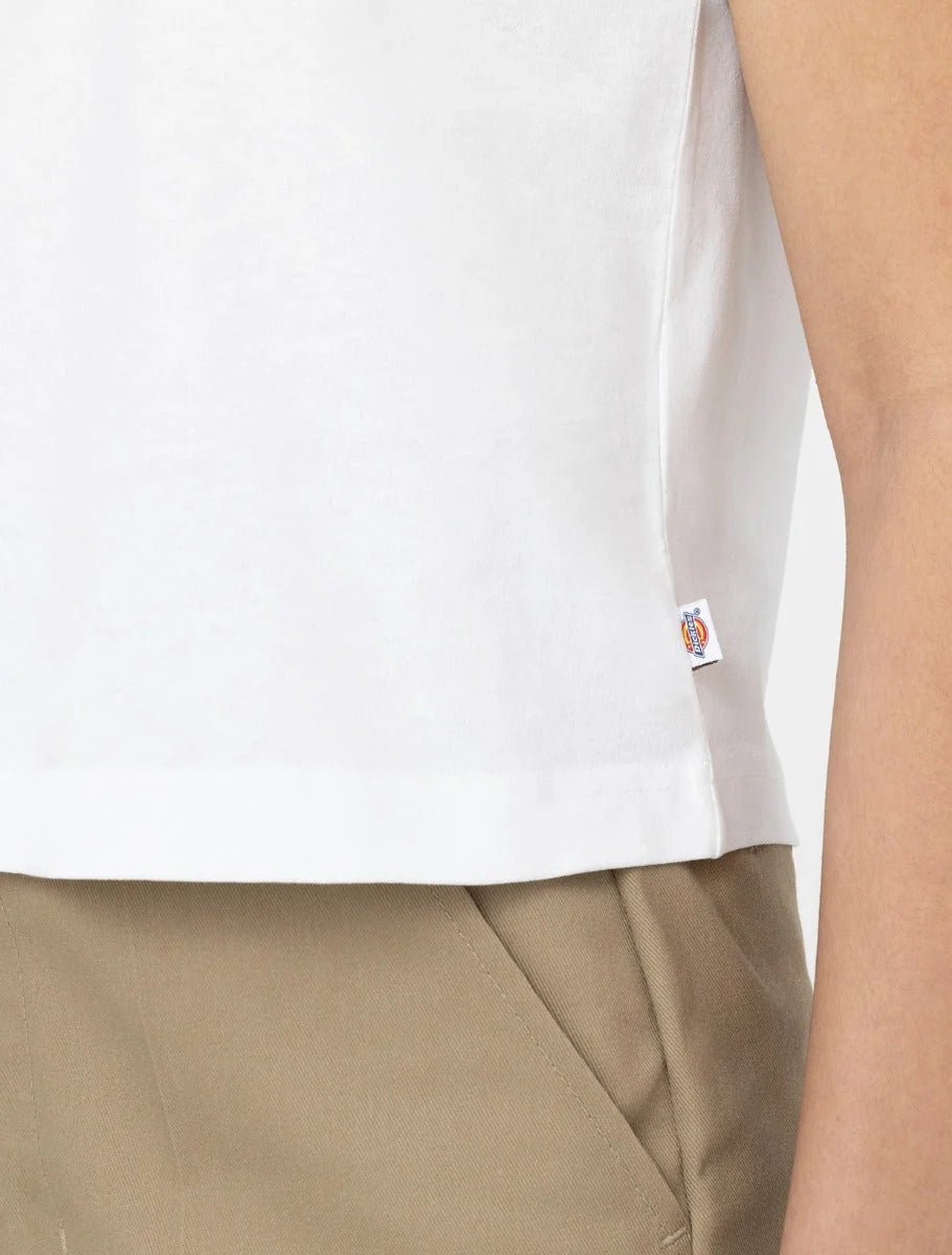 Dickies | Oakport Cropped T-shirt - White - Kubanna