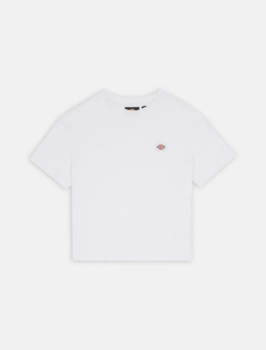 Dickies | Oakport Cropped T-shirt - White - Kubanna