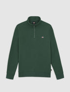 Dickies Oakport Quarter Zip - Pine Green - Kubanna