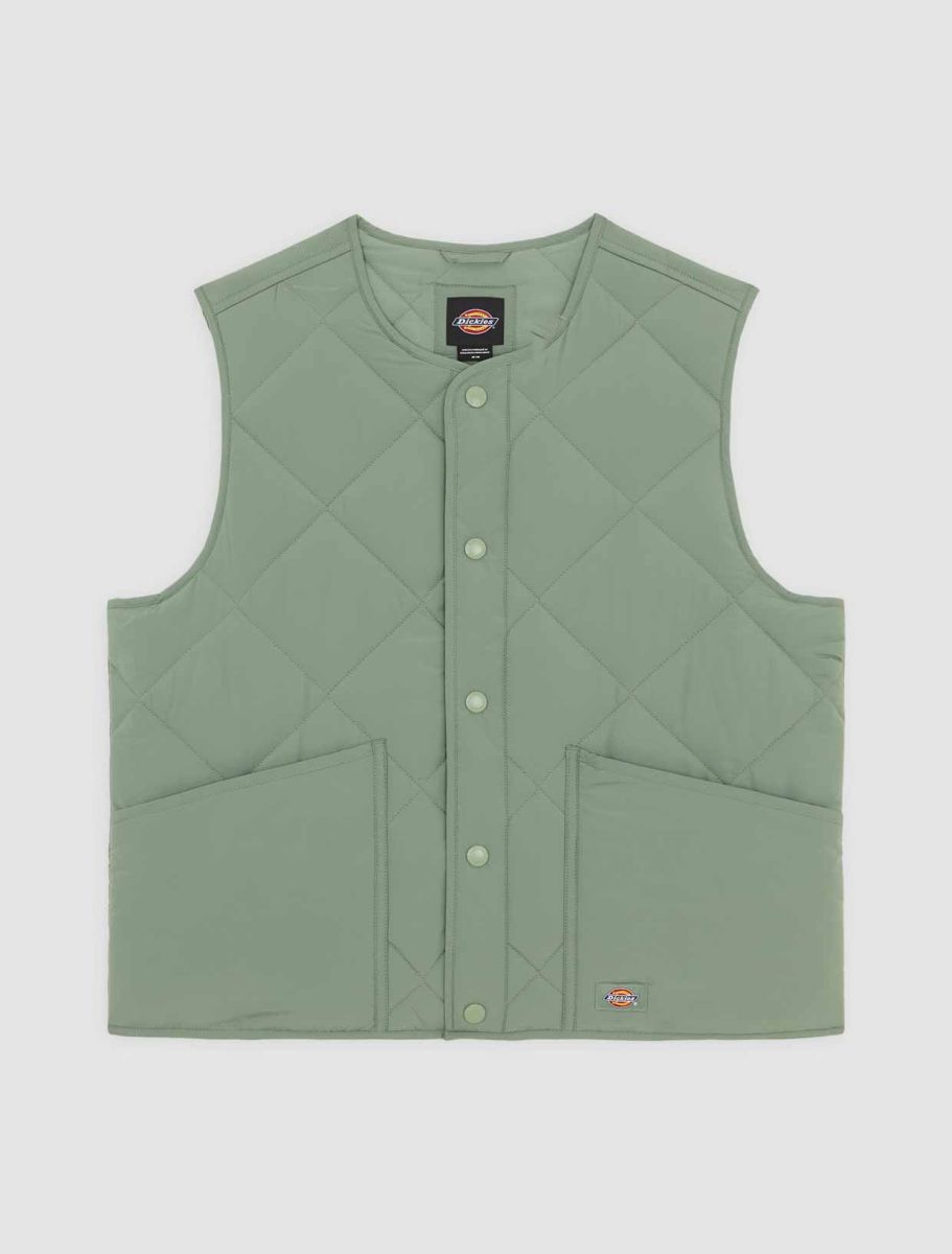 Dickies Samburg Liner Vest - Olive Green - Kubanna