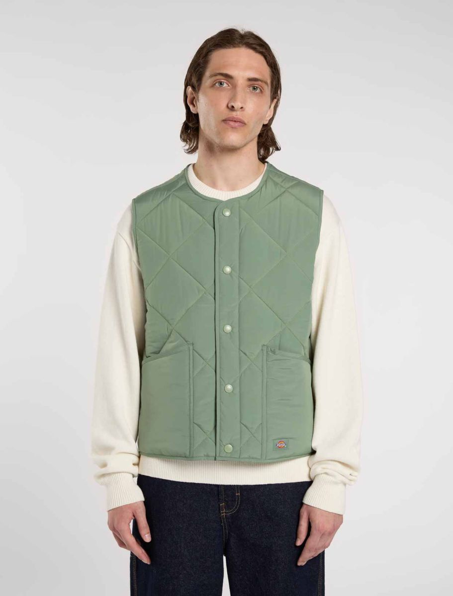 Dickies Samburg Liner Vest - Olive Green - Kubanna