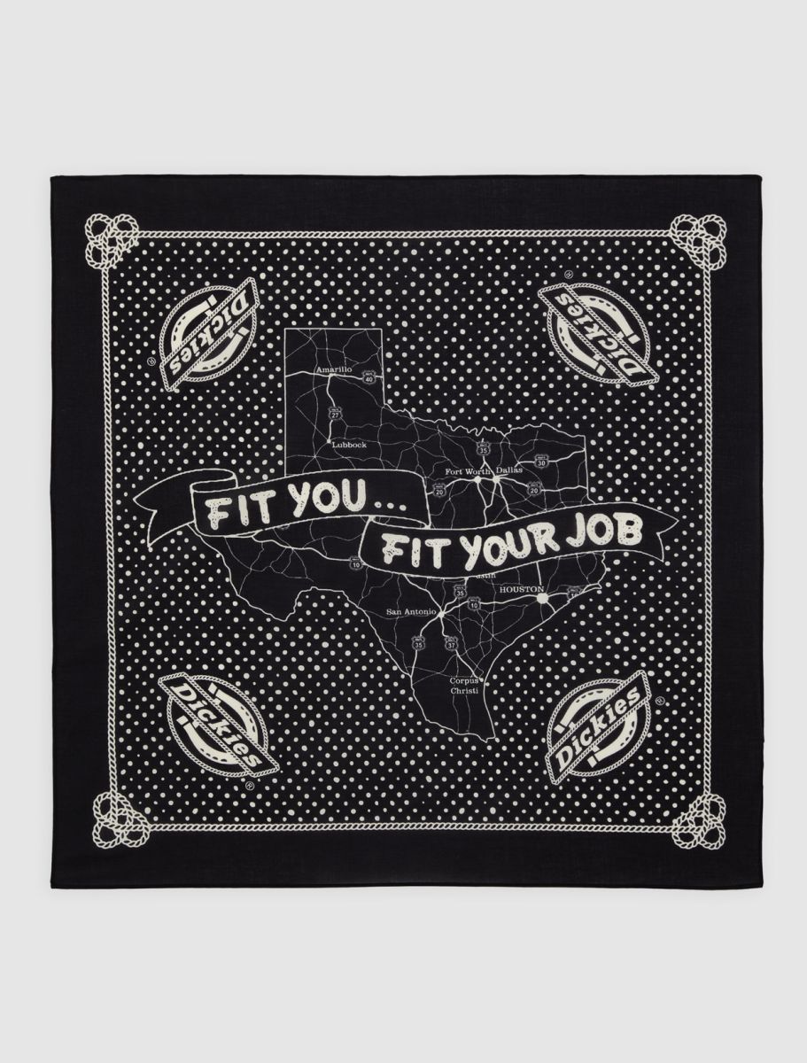 Dickies Slayden Bandana - Black - Kubanna