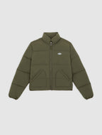 Dickies Summerdale Puffer Women Jacket - Military Green - Kubanna