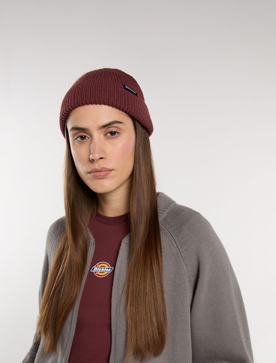 Dickies Woodworth Beanie - Burgundy - Kubanna