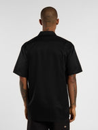 Dickies Short Sleeve Work Shirt - Black - Kubanna