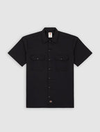 Dickies Short Sleeve Work Shirt - Black - Kubanna