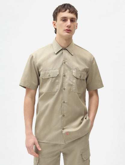 Dickies Werkhemd Met Korte Mouw - Khaki