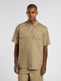 Dickies Short Sleeve Work Shirt - Khaki - Kubanna