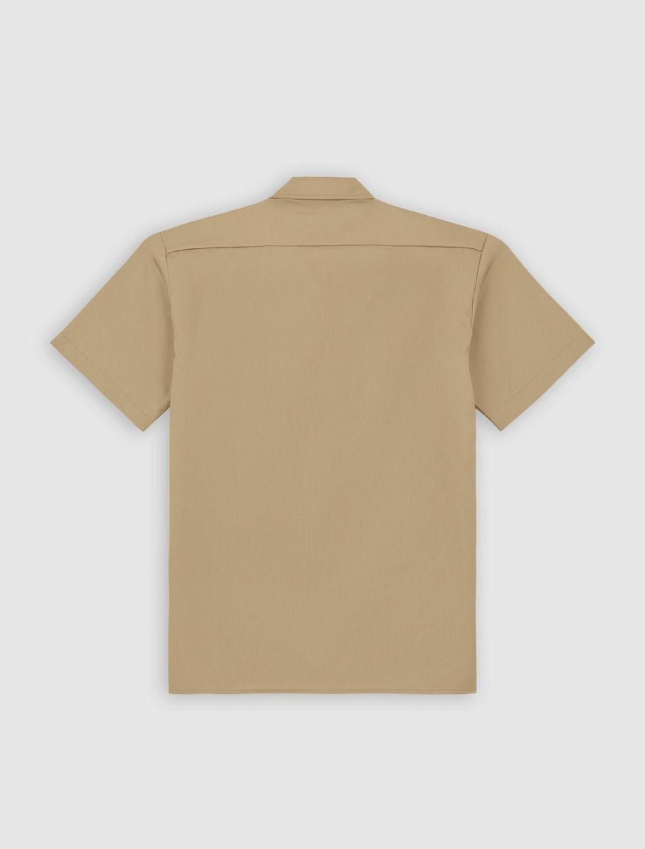 Dickies Short Sleeve Work Shirt - Khaki - Kubanna