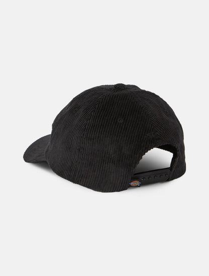 Dickies Hardwick Cord Baseball Cap - Black