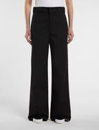 Dickies Wide Leg Work Trousers - Black - Kubanna