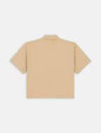 Dickies Cropped S/S Work Shirt - Khaki - Kubanna