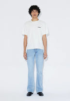 Dr. Denim | Brush Bace T-shirt – Off White - Kubanna