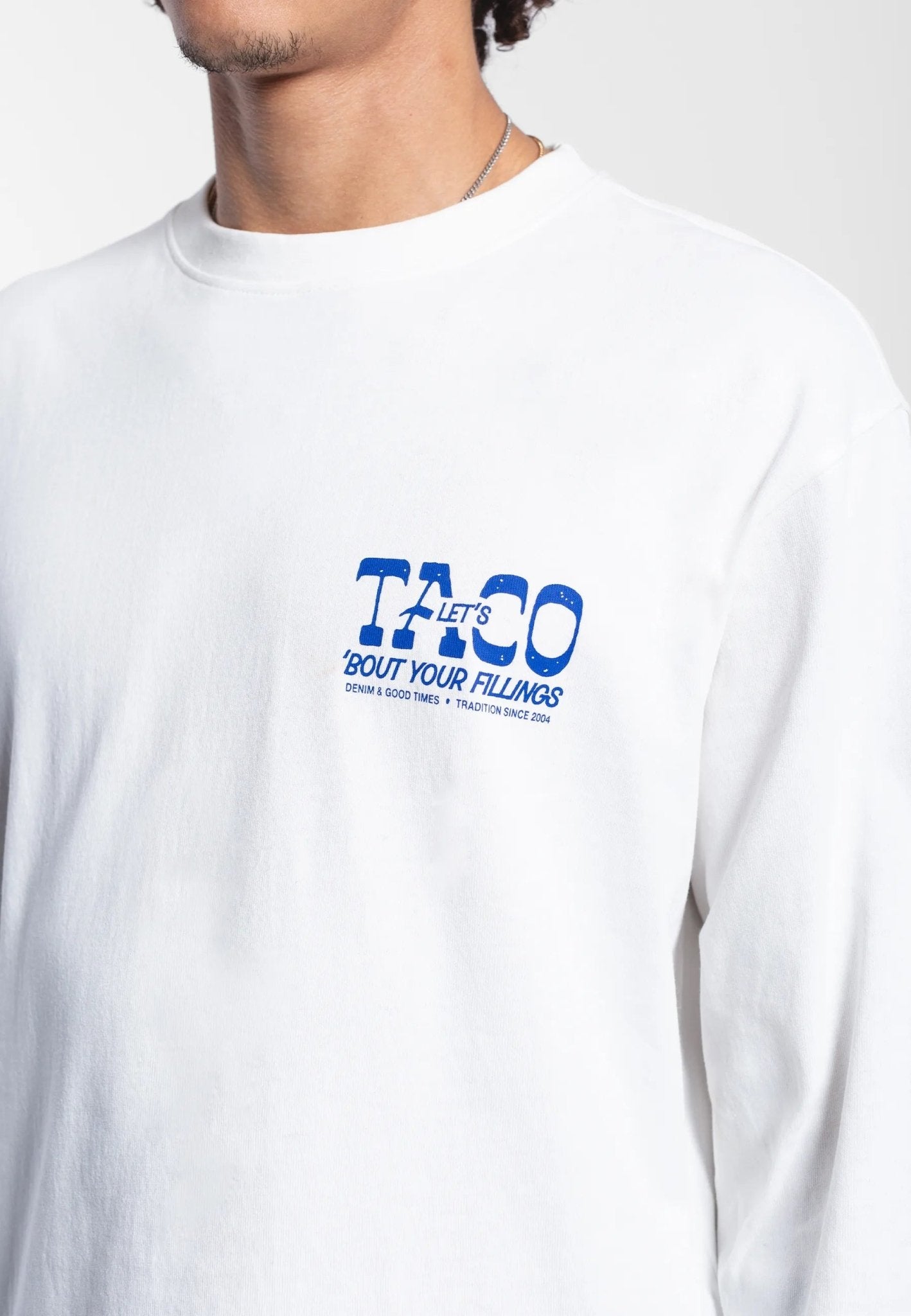 Dr. Denim Caiden Long Sleeve - Off White Taco - Kubanna