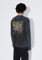 Dr. Denim Caiden Longsleeve - Washed Black - Kubanna