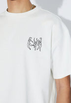 Dr. Denim | Dance Trooper T-shirt – Off White - Kubanna