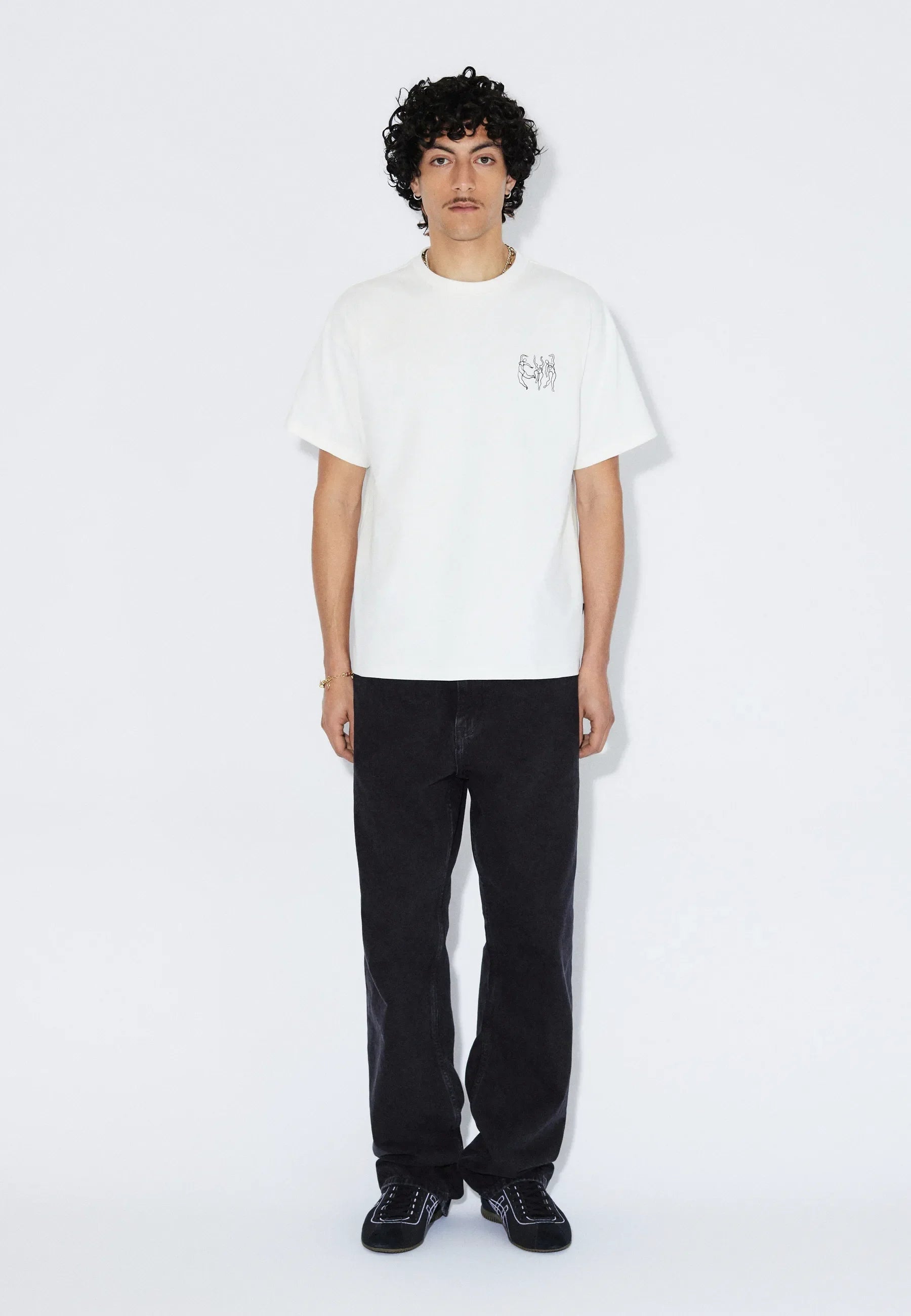 Dr. Denim | Dance Trooper T-shirt – Off White - Kubanna