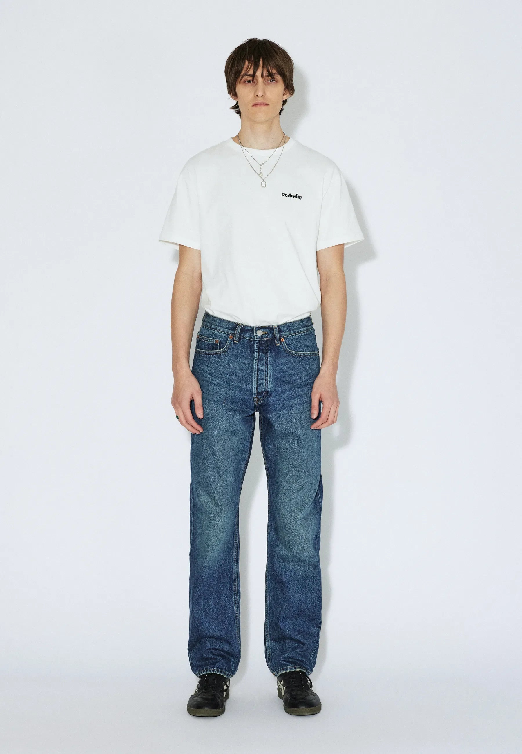 Dr. Denim Dash Straight Jeans - Stream Dark Fade Vintage - Kubanna
