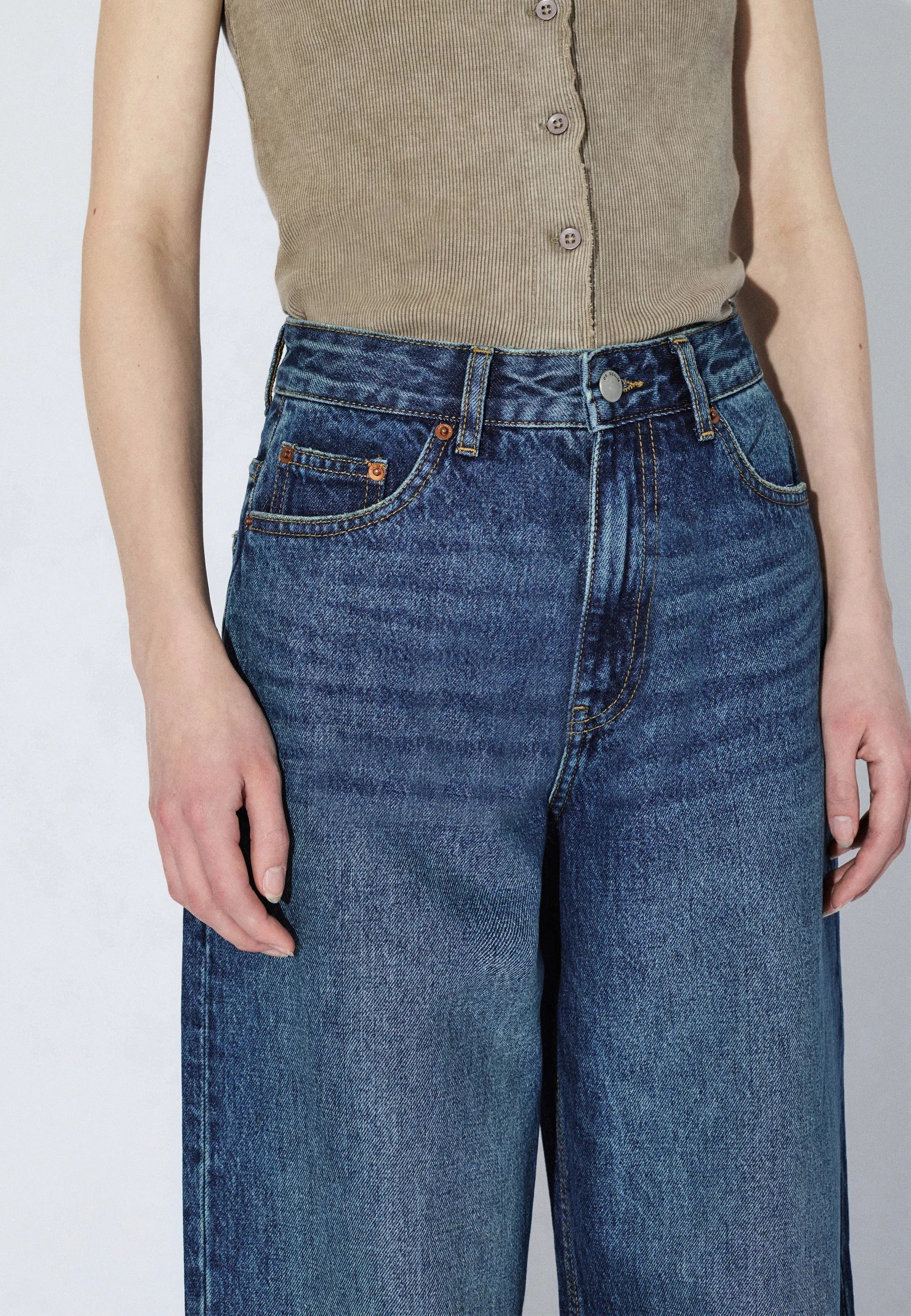 Dr. Denim Donna Jeans - Stream Dark Fade Vintage - Kubanna