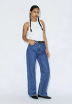 Dr. Denim | Echo High Straight – Bay Mid Retro - Kubanna