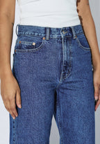Dr. Denim | Echo High Straight – Bay Mid Retro - Kubanna