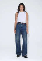 Dr. Denim | Echo High Straight Jeans - Bay Dark Used Vintage - Kubanna