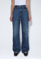 Dr. Denim | Echo High Straight Jeans - Bay Dark Used Vintage - Kubanna