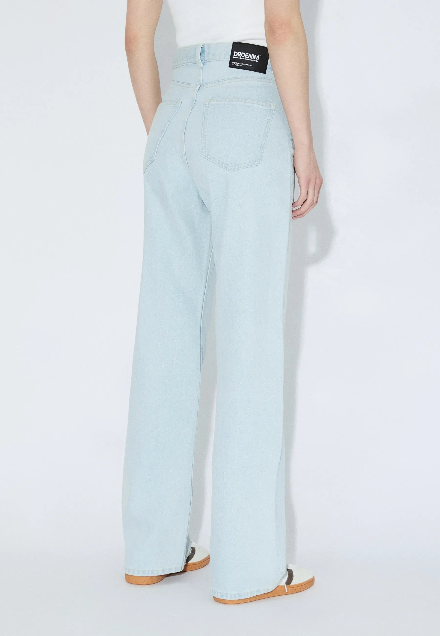 Dr. Denim Echo High Straight Jeans - Bay Superlight Used - Kubanna
