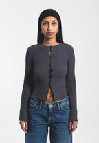 Dr. Denim Erica Top - Asphalt Grey - Kubanna