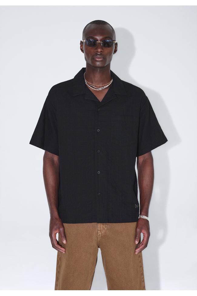 Dr. Denim | Flower Mile Shirt - Black - Kubanna