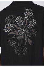 Dr. Denim | Flower Mile Shirt - Black - Kubanna