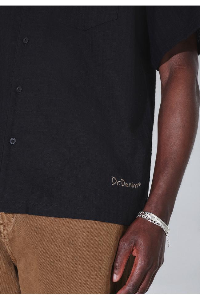 Dr. Denim | Flower Mile Shirt - Black - Kubanna