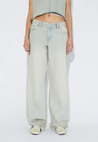Dr. Denim | Hill Low Relaxed Jeans – Stream Light Sand - Kubanna