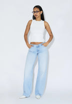 Dr. Denim Hill Relaxed Jeans - Stream Light Fade - Kubanna