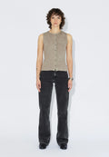 Dr. Denim | Lilja Rib – Washed Khaki - Kubanna