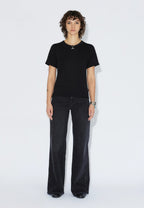 Dr. Denim | Lyra Top – Black Mono - Kubanna