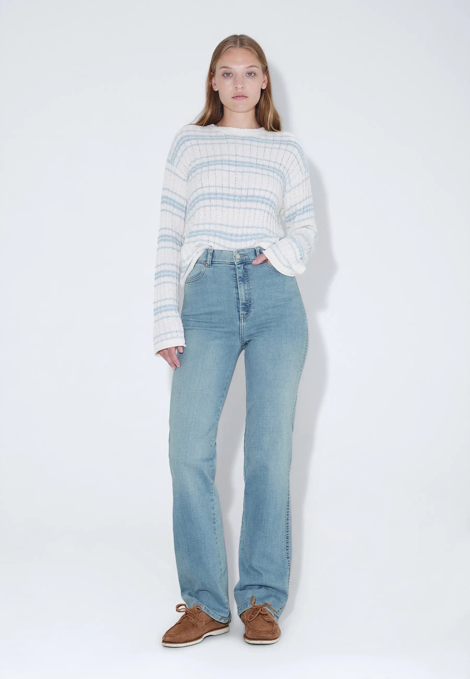 Dr. Denim | Moxy High Straight Jeans - Vale Light Used Dirt - Kubanna