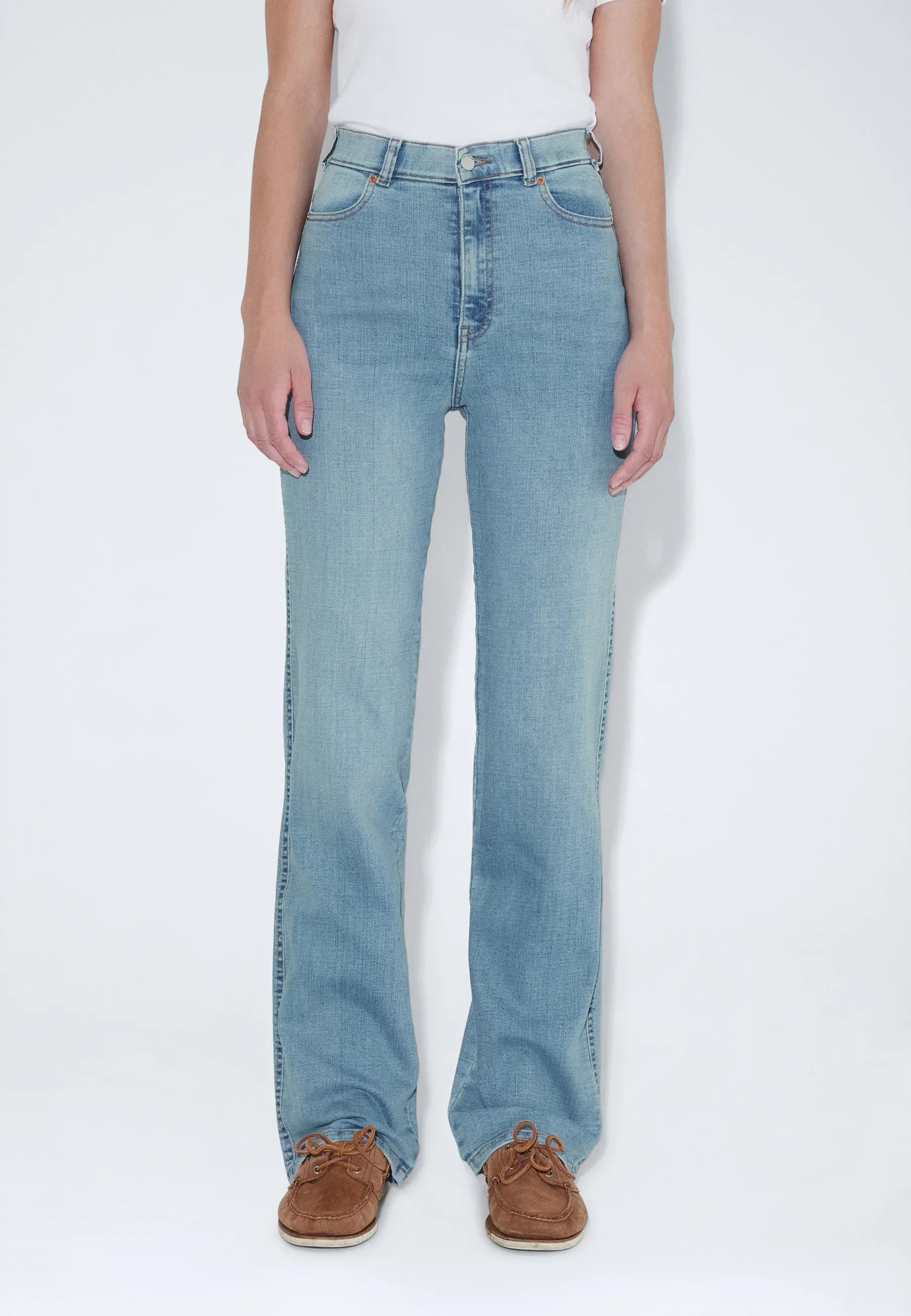 Dr. Denim | Moxy High Straight Jeans - Vale Light Used Dirt - Kubanna